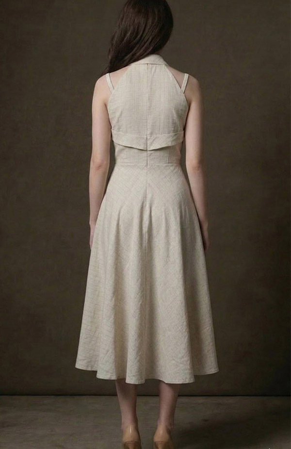 Sandstone Raglan Shirt Dress - Image 2