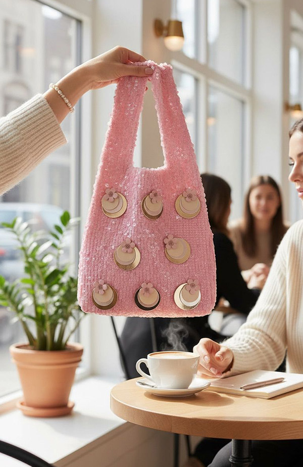 The Blush Crescent Pouch - Image 3